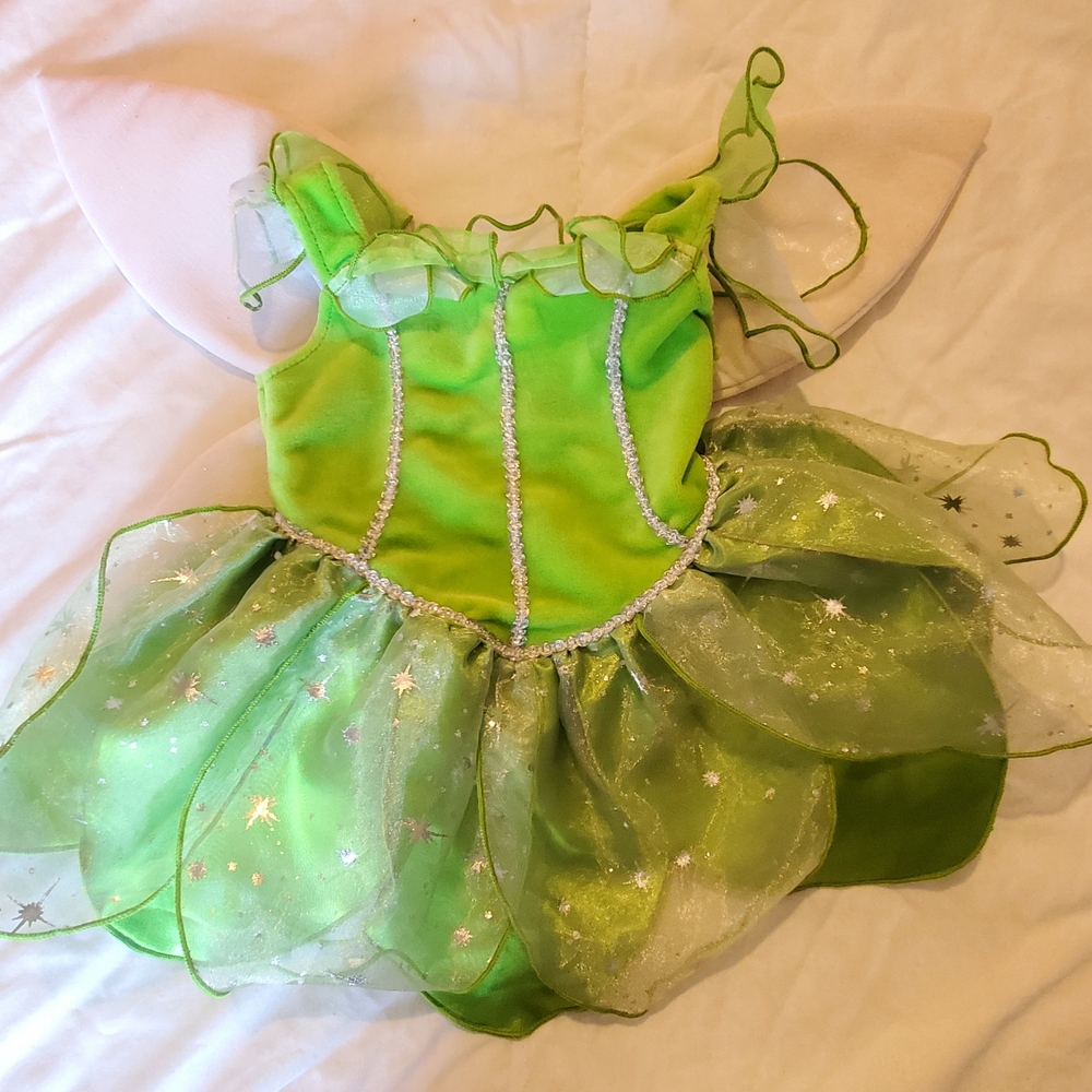 Disney Tinker Bell Green Costume for Kids